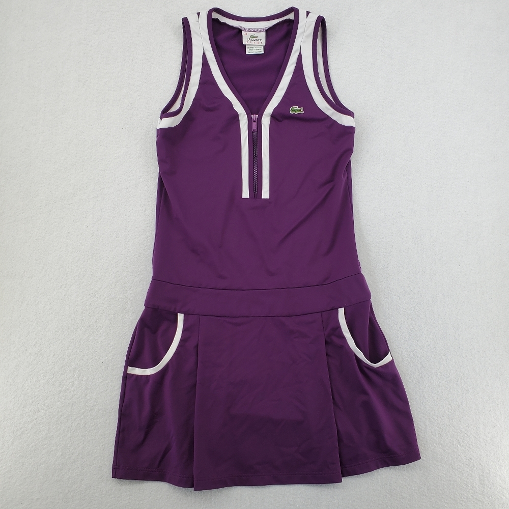 Lacoste Sport Tennis Dress Womens Size 40 US Size 8